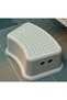Bathroom Non-Slip Base Children's Step Stool 37X13 cm Plastic Bathroom Stool White Step Stool