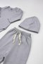 3-Piece 100% Cotton Piece Unisex Beret Baby Bodysuit and Pants Set - 2