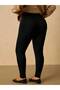 Plus Size 5XL 6XL 7XL 8XL Shaping / Sculpting High Waist Black Leggings - 3