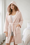 Women's Dressing Gown – Pack of Belt Pieces, Pocketed Colors, Soft Texture – Available in Large Sizes from Sm to 3XL