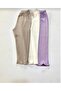 Ribbed Flexible 3-Piece Baby Tights Kids Tights Single Bottom - 3