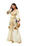 Zahra Embroidered Velvet-Touch Maxi - 4