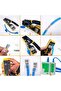 Set: Ez Rj45 Pliers Cat6 + Rj45 Rj11 Tester + 10' Cat6 Jack + Knife as a Gift - 4