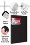 Black Presentation File, 10 Pockets, 1 Piece, Catalog File with Pockets, 10 Pockets, Self-File Plastic Folder - 3
