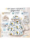 Sweat-Proof Reversible Boys' Raincoat 2-5 Years Old 100% Cotton Muslin Lined - 6