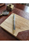 Leather Covered Diary Book and Metal Pen Set – Special Design Premium Set - 3