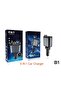 4-in-1 Starry Sky Fast Car Charger with Retractable Cables - 2