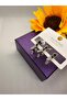 Star Zircon Stone 3-Piece Steel Earring Set - 3