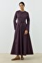 Elvira Dress Plum - 2