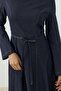 Elvira Dress Navy Blue - 3