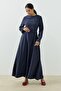 Seranova Dress Navy Blue - 5