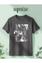 One Piece Zoro Luffy Sanji Printed Cotton Lu Oversized T-Shirt