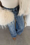 Tintli Wide Leg Stoned Jean - Blue - 5