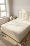 Natural Zippered Mattress Cover, 100% Cotton , Zippered Mattress Cover, Mattress Cover, Mattress Pad & Mattress - 2