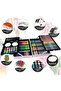 Premium Deluxe Art Set with Aluminum Case Drawing & Painting Kit for Kids 145 Pcs