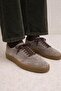 Bruno Men's Genuine Leather Suede Sneakers - Mink Daily Casual Shoes - 2
