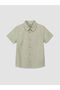 Esvab • Modern & Distinctive Boys' Short Sleeve Poplin Shirt