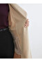 Lcw Everyday Beige Double-Breasted Collar Women's Trench Coat - 3
