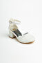 Broken Glass Patterned Elegant Heeled Children's Evening Dress Shoes - 3