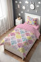 Fairytale Princesses Patterned Single Baby Kids Bedding Set - 3