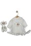 Baby Girl Floral Detailed Mevlütlük Set - 3