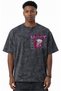 One Piece Monkey D. Luffy Anime Printed Unisex Oversized Vintage Washed T-Shirt - 2