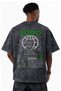 Roronoa Zoro One Piece Anime Printed Unisex Oversized Vintage Washed T-Shirt