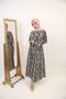 Hadiqah Lined Printed Maxi Dress - 2