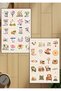 4-Piece Spring Themed Sticker Set Agenda Bullet Journal Planner Scrapbook D00039 - 3