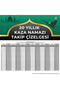 20-Year Accident Prayer Tracking Chart Is A4 Size - 2