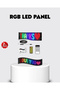 لوحة LED ملونة - شاشة ذكية مع مدخل طاقة USB وعرض GIF ونص