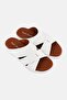 Men Slip On Arabic Sandals, White - 2