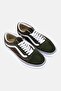 Women Old Skool Lace Up Skateboarding Shoes, Olive - 3