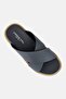 Men Slip On Cross Strap Arabic Sandals, Dark Grey - 2