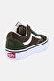 Women Old Skool Lace Up Skateboarding Shoes, Olive - 4