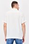 Jeans Men Regular Fit Short Sleeve Textured Casual Shirt, White - 3