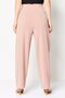 Women Regular Fit Plain Straight Leg Pants, Old Rose - 4