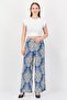 Women Regular Fit Allover Print Palazzo Pants, Multicolor - 3