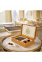Ramadan Golden Leather Honey Box With 140G Of 100% Natural & Pure Emirates Sider + Dates with Nuts - 3