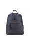 Gray Soft-Textured Leather-Look Women's Backpack |   Gray Mt1571 - 6