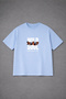 Unisex Oversized T-Shirt Wi̇ld Soul B Printed %100 P Cotton T-Shirt Comfortable Fit