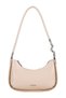 Beige Curved Women's Shoulder Bag |   Beige Mt1531 - 7
