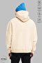 Unisex Hoodie Long Sleeve Scorpio a Crepe Printed Hooded Brushed Inside Oversized 100% Cotton Combed Cotton Sweatshirt - 5