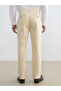 Beige Standard Fit Men's Chino Trousers - 5