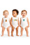 Unisex Baby Athlete Bodysuit Rib Knit 100% Cotton Minimal Koala Printed