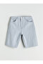 Nevavm Standard Fit Men's Jean Shorts with a Difference - 5