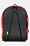 Men Embroidered Logo Backpack, Red - 2