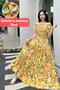 Rochie Lunga de Vara, Material Lejer, Maneci Scurte, Rochie Casual Eleganta, One Size, PriStyle® - 4