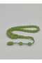 Artisanally Crafted Green Fire Amber Praying Beads 6 * 9 mm Capsule Cut with System of Fitting - 5