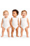 Unisex Baby Athlete Bodysuit Rib Knit 100% Cotton